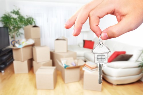 Residential and commercial moving van service across Hendon