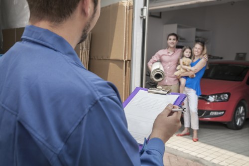 Local home removals service helping a family relocate in Hendon