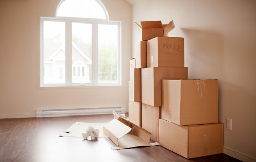 Prepared moving truck for domestic and commercial transport in Hendon