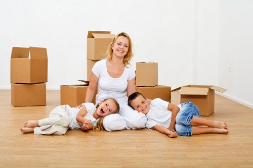Flat move in Hendon with careful handling of furniture and stairs