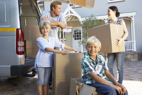 Local removals team preparing a home move in Hendon